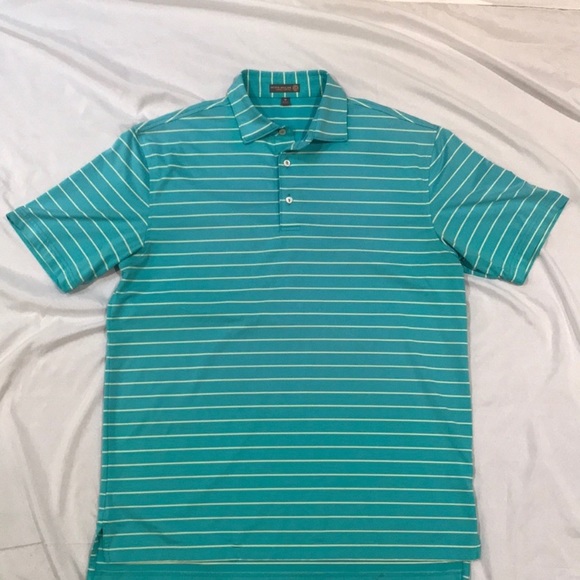 Peter Millar Summer Comfort Striped Golf Polo - Picture 3 of 6